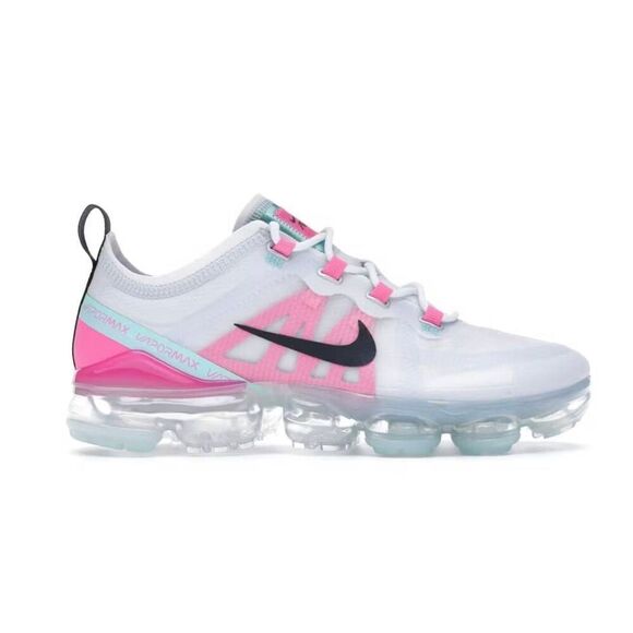 NIKE Air VaporMax 2019 'Grey Pink' Running Shoes Size 8 - Picture 1 of 9